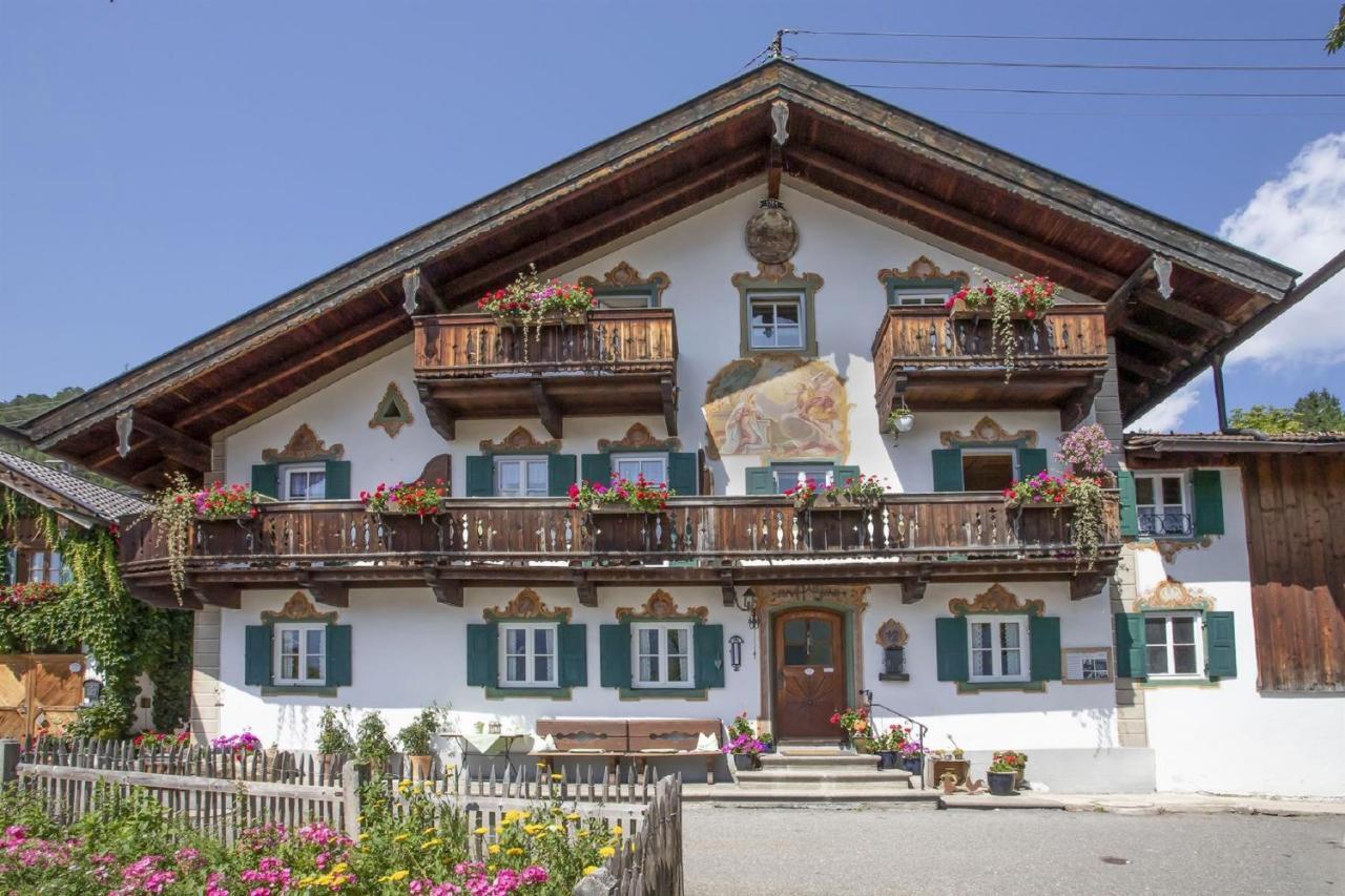 Apartament Haus Holler Wallgau Zewnętrze zdjęcie