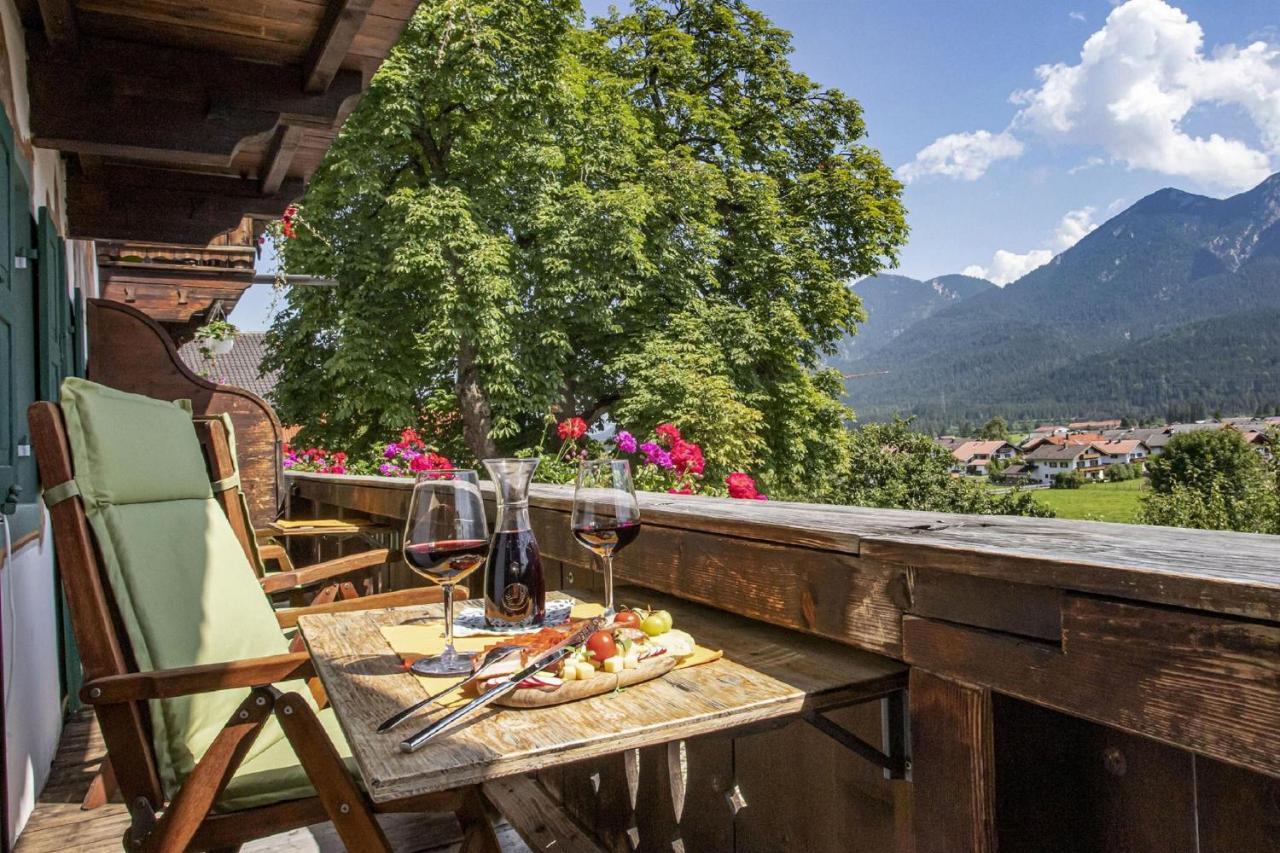 Apartament Haus Holler Wallgau Zewnętrze zdjęcie