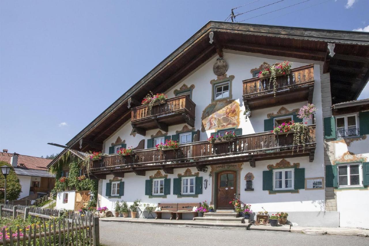 Apartament Haus Holler Wallgau Zewnętrze zdjęcie